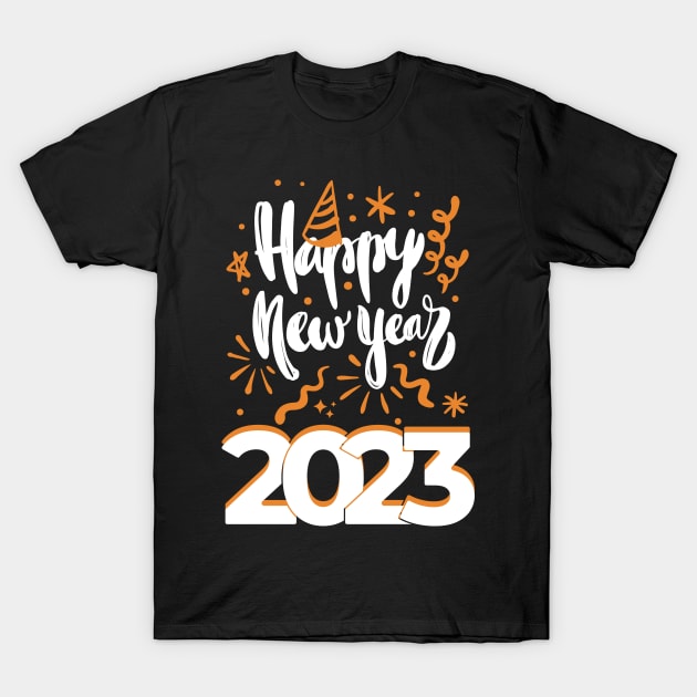 Happy new year eve 2023 T-Shirt by Indiestyle
